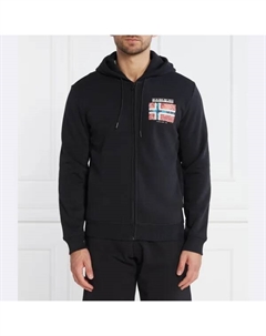 Толстовка B-guiro fzh 1 стандартного кроя, черный Napapijri