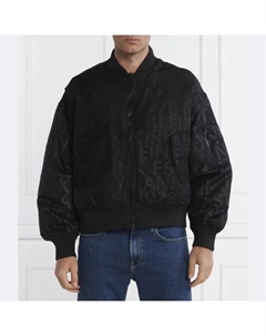 Бомбер Logo Aop Fashion, черный Calvin klein