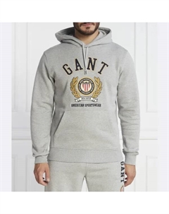 Толстовка обычного кроя, серый Gant