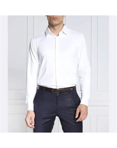 Elisha02 рубашка очень узкого кроя, белый Hugo