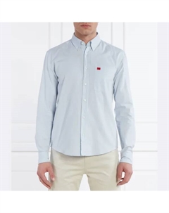 Рубашка узкого кроя Evito, синий Hugo