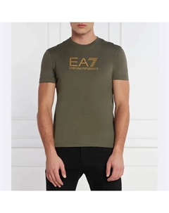 Футболка стандартного кроя, зеленый Ea7