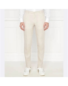 Льняные брюки узкого кроя jt-18hank, бежевый Joop