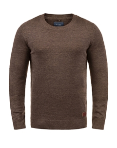 Пуловер Strick, коричневый Blend