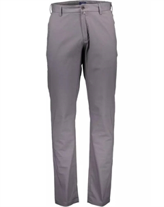 Серые хлопковые мужские брюки Gant