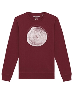 Свитер Sweatshirt Baumscheibe, бордовый Watapparel