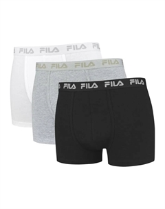 Боксеры (3 шт.), надпись, цвет Mi Fila