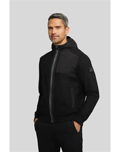 Толстовка со съемным капюшоном, черный Bugatti