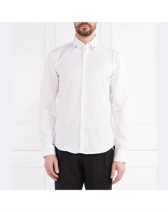 Эргономичная рубашка повседневного кроя, белый Hugo