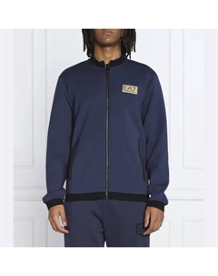 Толстовка обычного кроя, синий Ea7