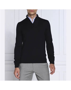 Свитер стандартного кроя San quirin-m, синий Hugo