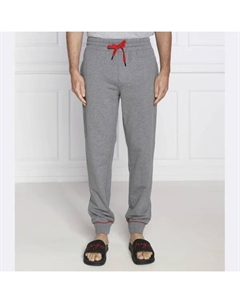 Спортивные брюки монолога прямого кроя, черный Hugo