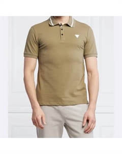 Рубашка-Поло узкого кроя, зеленый Guess