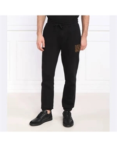 Спортивные брюки дему стандартного кроя, черный Hugo