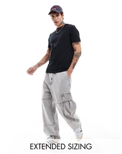 Черная футболка с круглым вырезом и закатанными рукавами DESIGN Asos