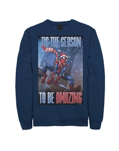 Мужской свитшот Marvel Spider-Man 'Tis the Season To Be Amazing Licensed character