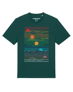 Футболка, темно-зеленый Watapparel