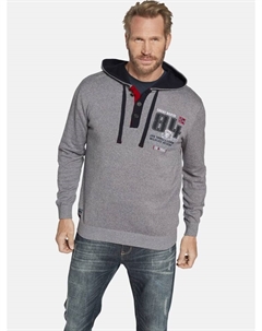 Пуловер, цвет silbergrau melange Jan vanderstorm