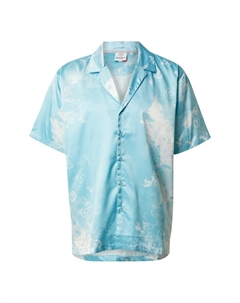 Повседневная рубашка Comfort fit Button Up Shirt, бирюзовый Carlo colucci