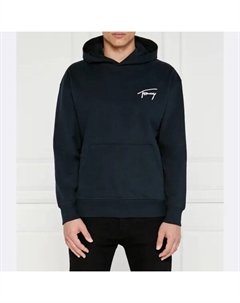 Фирменный свитшот свободного кроя, синий Tommy hilfiger