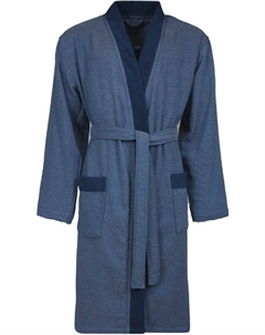 Мужской халат "Франческо" (1 шт.), пальто-кимоно, синий Bugatti