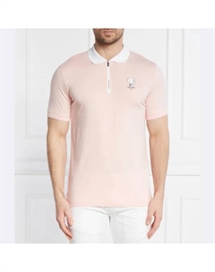 Рубашка поло стандартного кроя, бежевый Karl lagerfeld