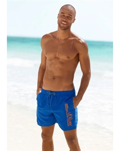 "Philip" шорты для плавания с логотипом в поношенном стиле, синий S.oliver