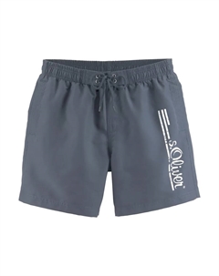 "Philip" шорты для плавания с логотипом в поношенном стиле, синий S.oliver