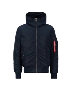 Куртка-бомбер " Мужчины - Куртки-бомберы MA-1 Hooded", синий Alpha industries