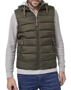 Стеганый жилет Индикод "Гиббс", цвет Army Indicode