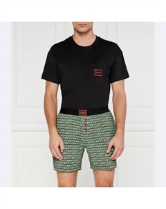 Пижамы стандартного кроя, черный Hugo