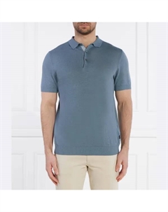 Льняная рубашка-поло 13 lindo-pb стандартного кроя, синий Windsor