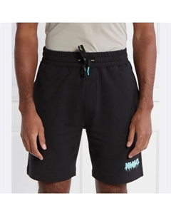 Шорты стандартного кроя, черный Hugo