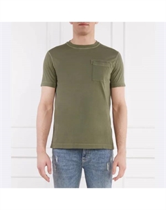 Футболка Caspar современного кроя, хаки Joop