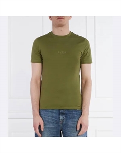 Облегающая футболка, зеленый Guess