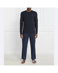 Пижамы стандартного кроя, черный Tommy hilfiger