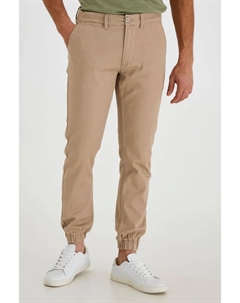 Брюки-чиносы из смесового материала " BHPellini", коричневый Blend