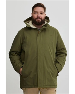 Куртка смесовая короткая " BHSergius", с капюшоном, цвет Winter Moss Blend