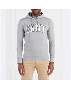 Толстовка обычного кроя, серый Gant
