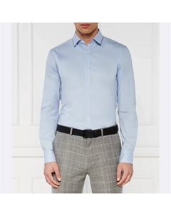 Elisha02 102 рубашка очень узкого кроя, синий Hugo