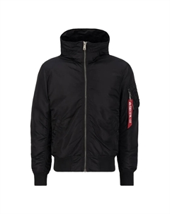 Куртка-бомбер " Мужчины - Куртки-бомберы MA-1 Hooded", черный Alpha industries
