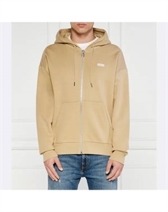 Толстовка нардимез стандартного кроя, бежевый Hugo