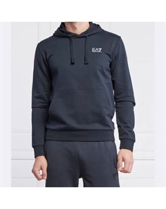 Толстовка обычного кроя, синий Ea7