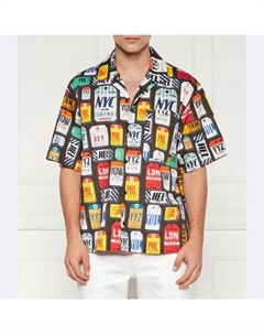 Рубашка оверсайз Egeeno, мультиколор Hugo