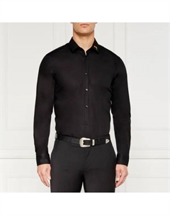 Рубашка Elisha очень узкого кроя, черный Hugo