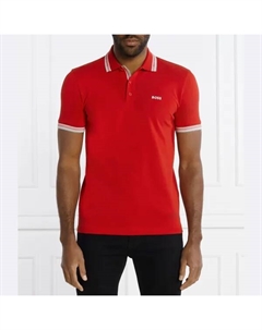 Рубашка-Поло классического кроя, красный Boss