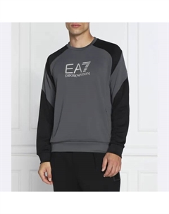 Толстовка обычного кроя, серый Ea7