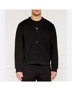 Кардиган дакардиго стандартного кроя, черный Hugo