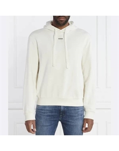 Толстовка обычного кроя, экрю Hugo