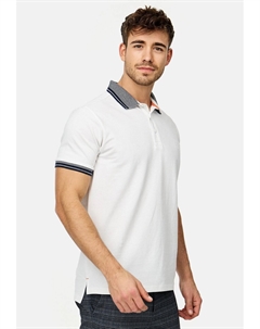 Рубашка-поло Injamie, кремовый Indicode jeans